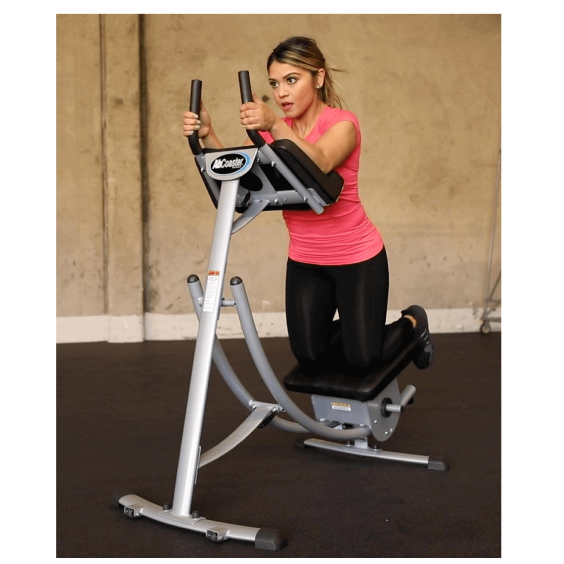 The Abs Company AB Coaster PS500 female model exercising