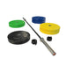 Torque 15 Kg Bar - Colored Bumper Plate Package-1