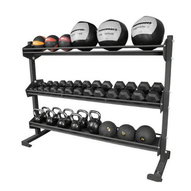 Torque 6 Foot Universal Storage Rack with Free Weights