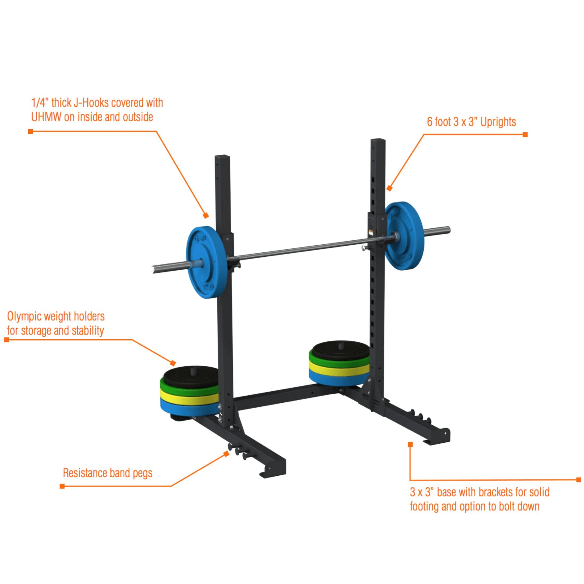 Torque Arsenal - Squat Rack Stand — Competitors Outlet