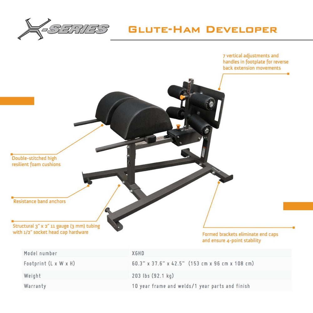 Torque Glute Ham Developer XGHD - Competitors Outlet