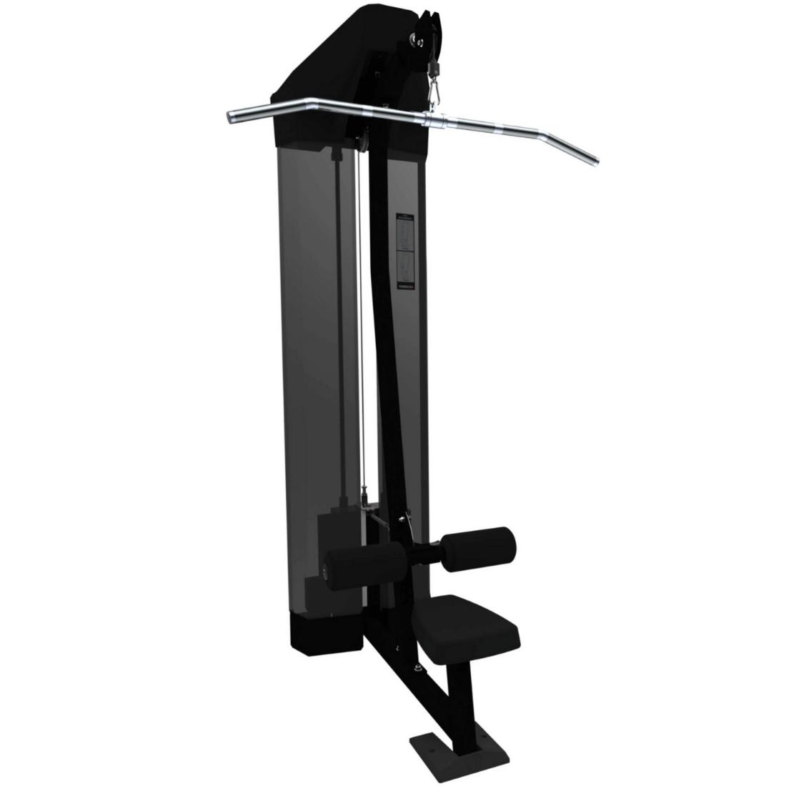Torque Lat Pulldown Wall Mount Machine Angle View