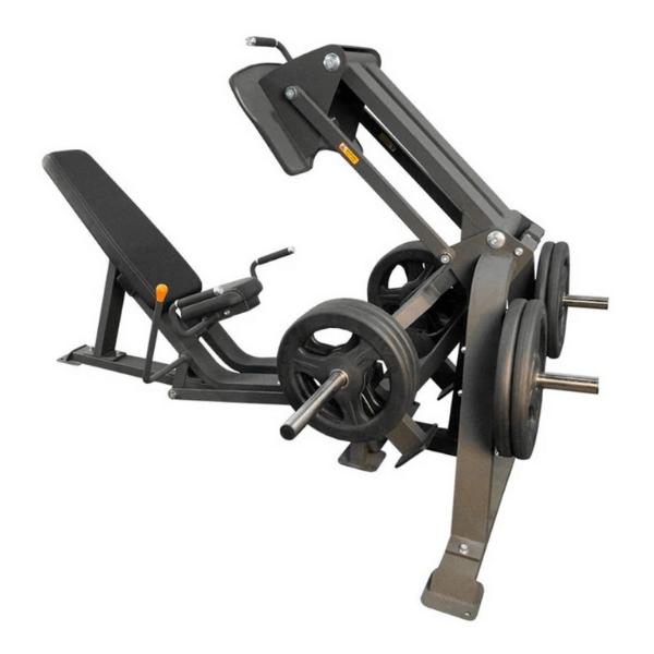 Torque Plate Loaded Leg Press from the Side