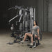 Body-Solid Bi-Angular Multi-Stack Gym Wide Leg Extension