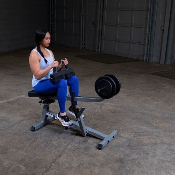 Body-Solid Commercial Seated Calf Raise GSCR349 Handle Position