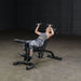 Body-Solid Olympic Leverage Exercise Bench With Leg Developer FID46 Incline Press