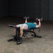 Body-Solid Olympic Leverage Exercise Bench With Leg Developer FID46 Wide Chest Press