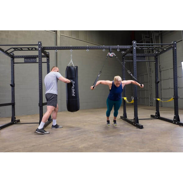 Body-Solid Power Rack Connecting Bar SPRACB Side by Side