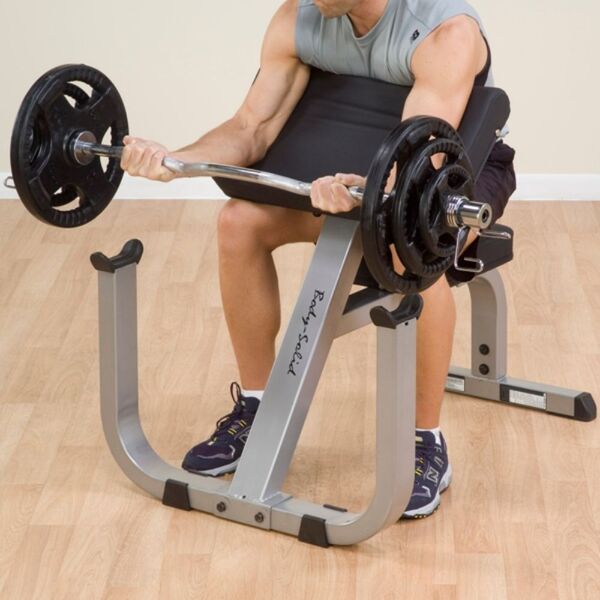 Body-Solid Preacher Curl Bench GPCB329 Positioning