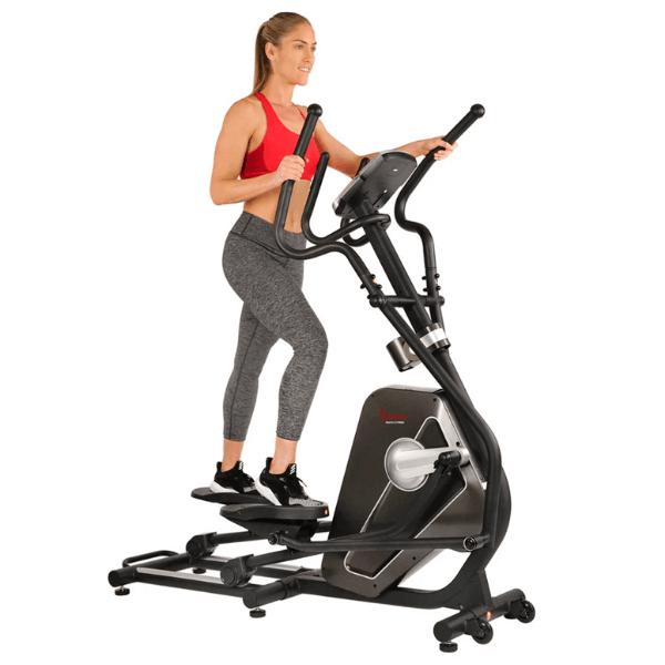 Circuit Zone Elliptical Trainer Machine with Heart Rate Monitoring SF-E3862 workout