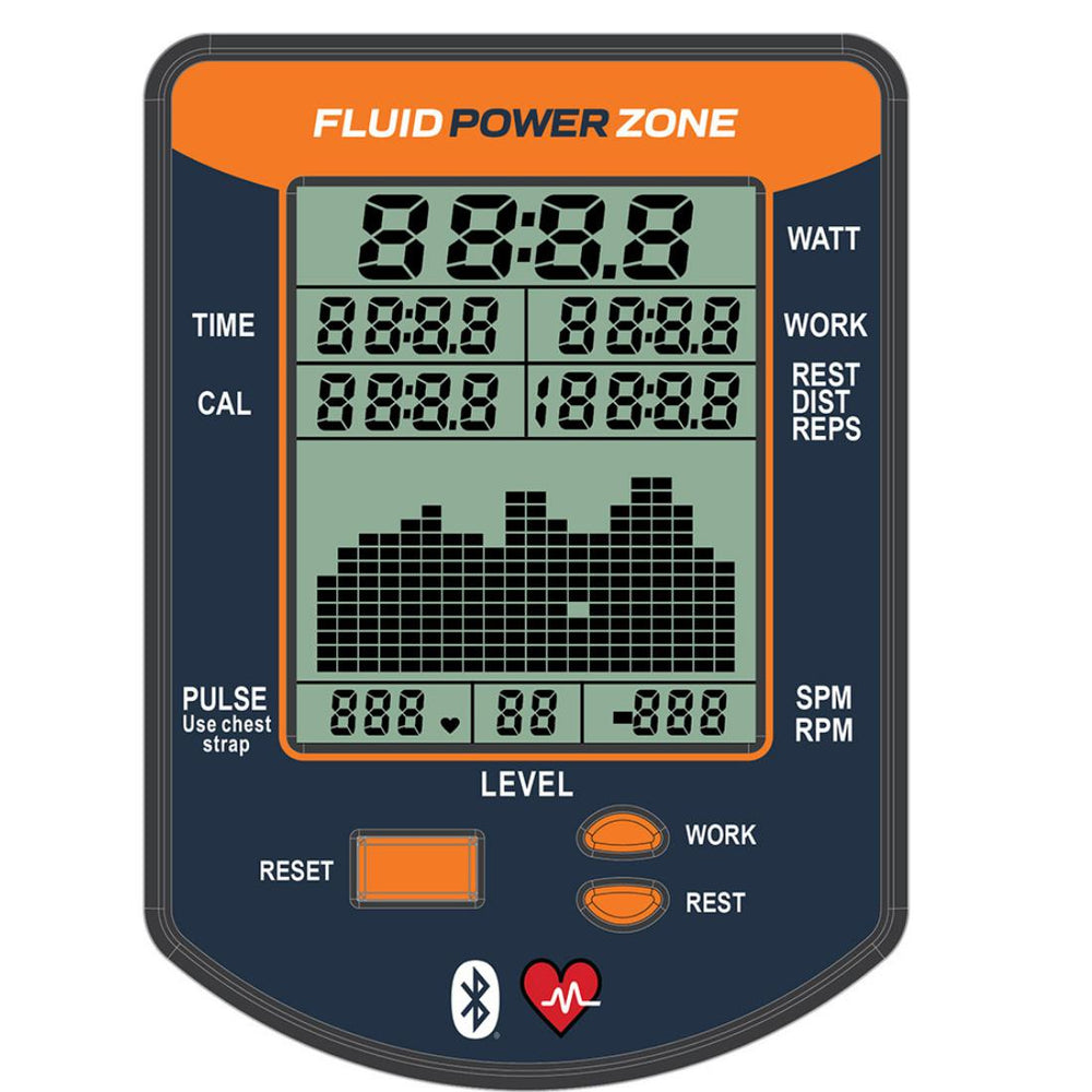 First Degree Fitness Fluid Power Row Console