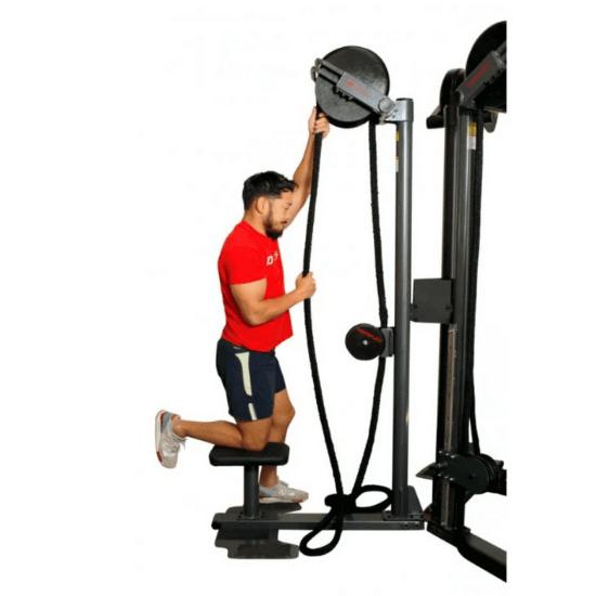 of the RX2500T Tri-Station Oryx Rope Pull Machine Pull Down