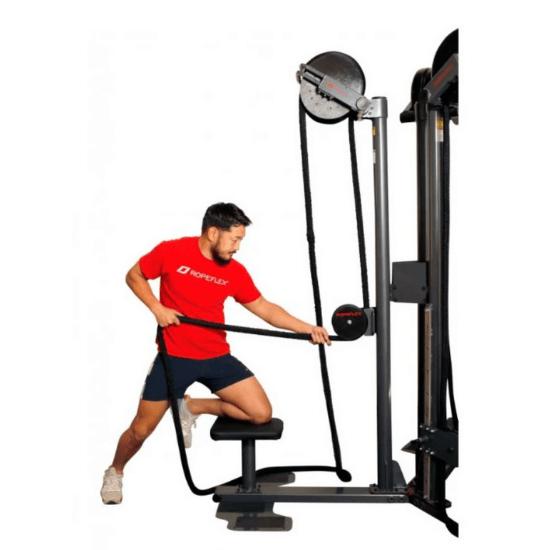 Ropeflex RX2500T Tri-Station Oryx Rope Pull Machine — Competitors Outlet