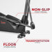 Pre-Programmed Elliptical Trainer SF-E320001 with 18 inch Stride Lower Details