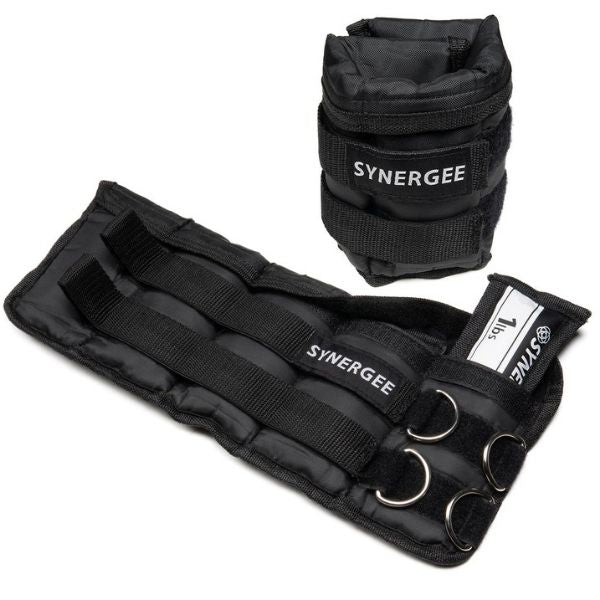 Synergee Adjustable Ankle/Wrist Weights 10lb