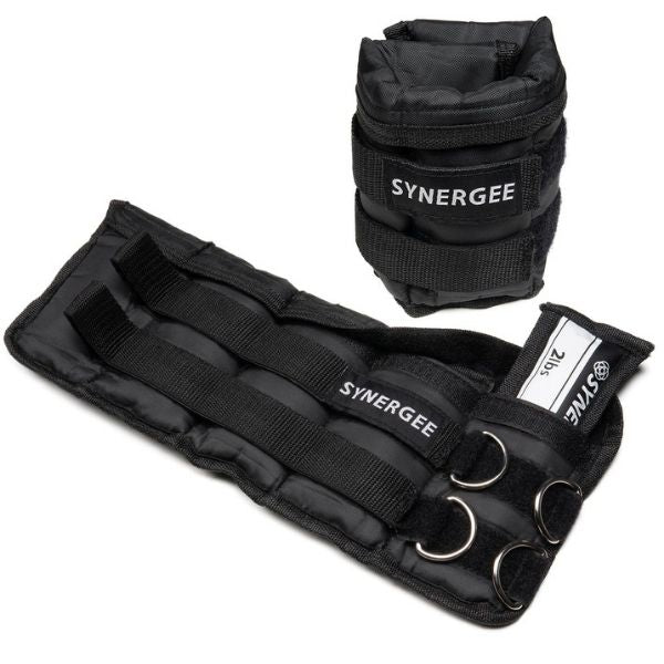 Synergee Adjustable Ankle/Wrist Weights 20lb