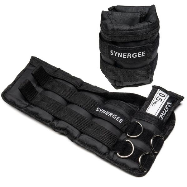 Synergee Adjustable Ankle/Wrist Weights 5lb