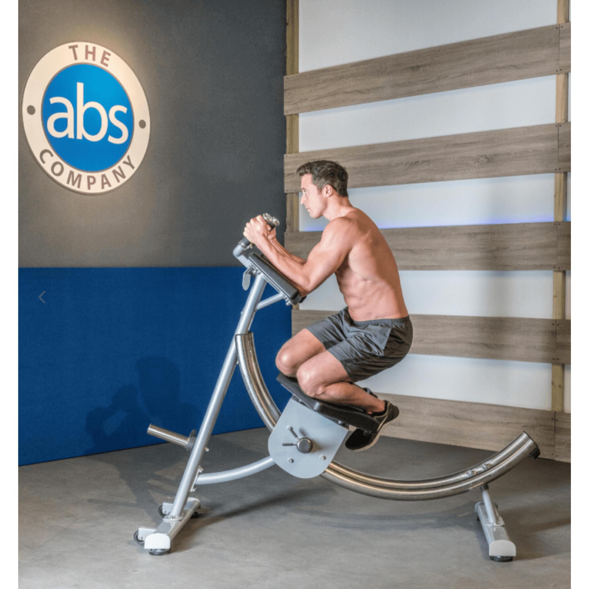 The Abs Company AB Coastal CS3000 with male model exercising 