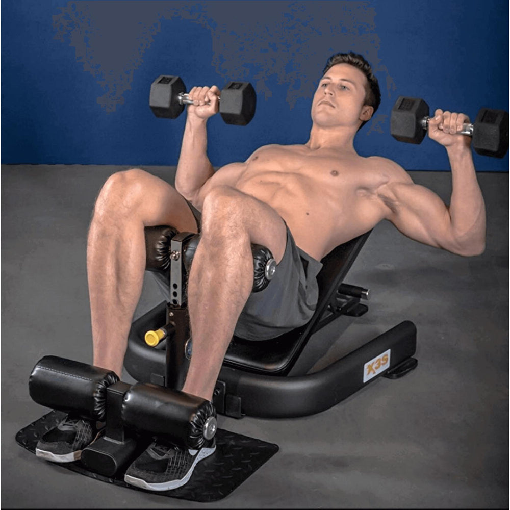 The Abs Company X3S Pro Dumbbell Press