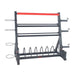 Weights Rack All-In-One Storage Stand Front View